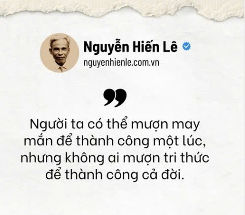NGUYỄN HIẾN LÊ VÀ NHỮNG BÀI HỌC ĐỂ ĐỜI, SÂU SẮC MUÔN ĐỜI